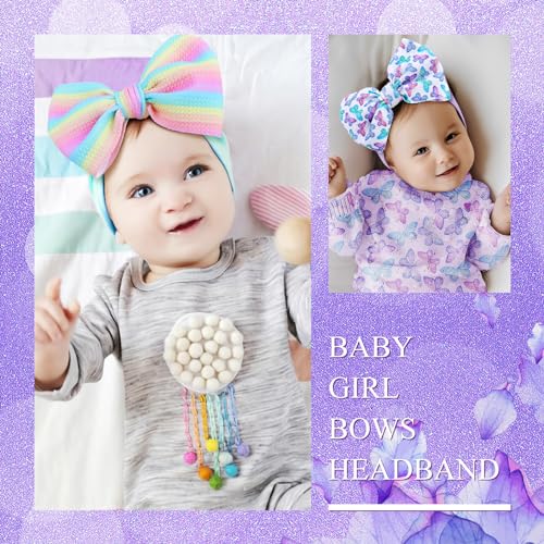 Lanmerry Valentines Day Big Baby Girl Hair Bows