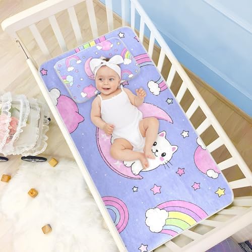 Cooling Baby Crib Mattress Pad 28x52 Inch 1