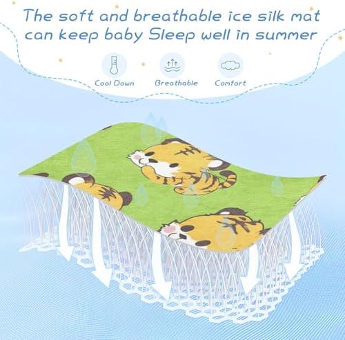 Cooling Baby Mattress Protector Pads 28x52 In