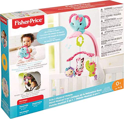 Fisher-Price Musical Crib Mobile 3-in-1