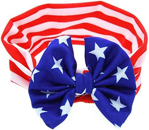 Patiky Baby Headband Stripe Stars 4th of July