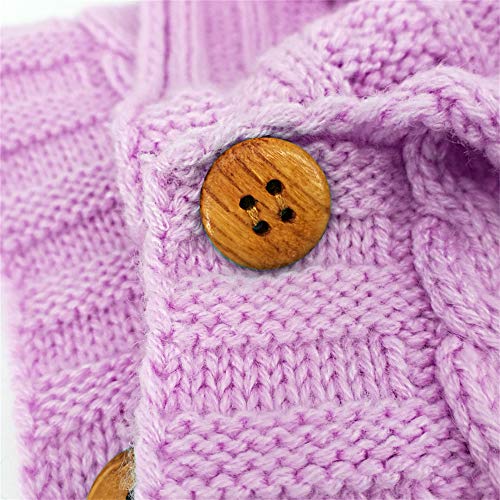 XMWEALTHY Soft Hooded Swaddle Blanket for Newborns 0-6 Months Pink