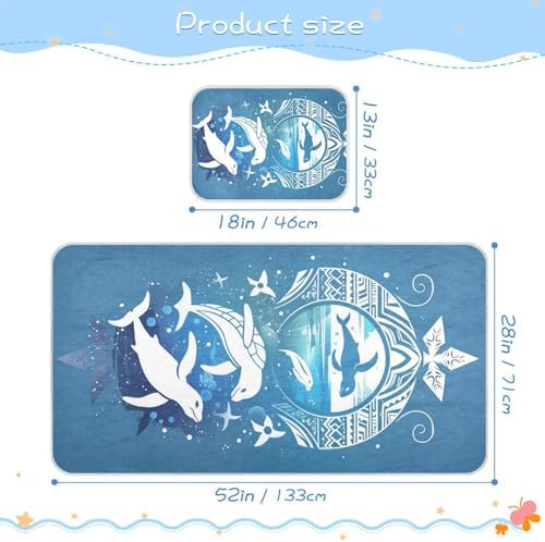 Boho Cooling Baby Mattress Pad 28x52 Waterproof Washable