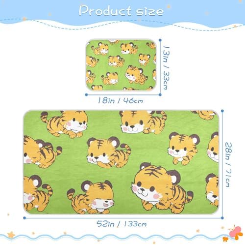 Cooling Baby Mattress Protector Pads 28x52 In