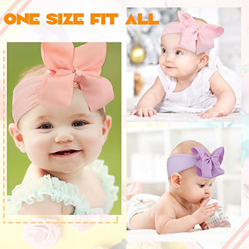 Hoteam 50 Pcs Soft Baby Girls Headband Bows