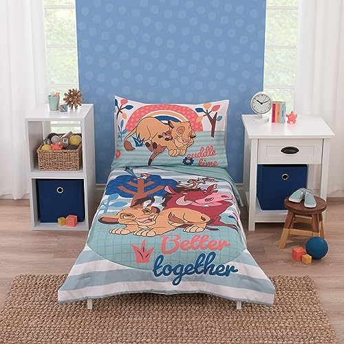 NoJo Disney The Lion King Toddler Bed Set 4 Piece