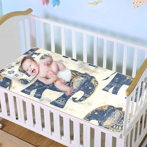 Cooling Baby Mattress Pad Protector 28x52 1