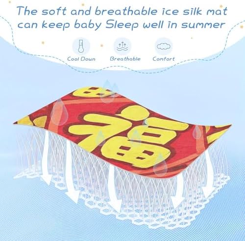 Cooling Baby Mattress Pad Waterproof 28x52 Breathable Crib Bumper Pad for Kids