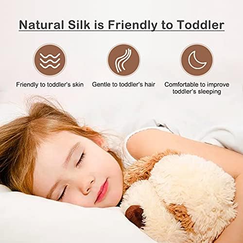 ATreebag 100 Mulberry Silk Pillowcase for Toddler