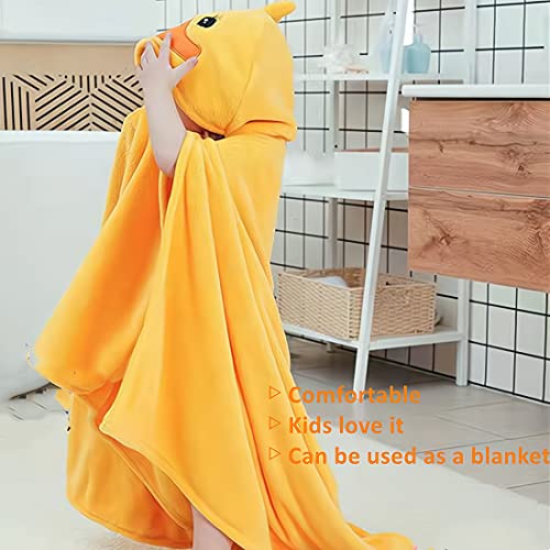 BEENIFIC Hooded Baby Towel - Yellow Duck Design