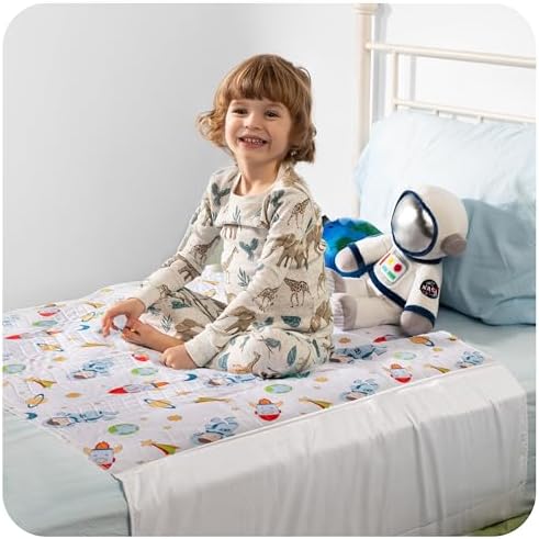 IMPROVIA Toddler Bed Wetting Pad 2 Pack