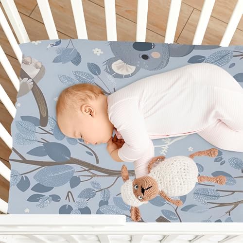 Wajiw Koala Crib Sheets for Girls and Boys 1
