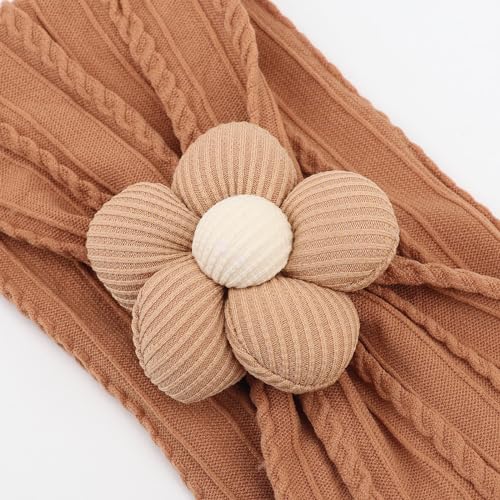 AQOKKA Baby Flower Headband with Color Options
