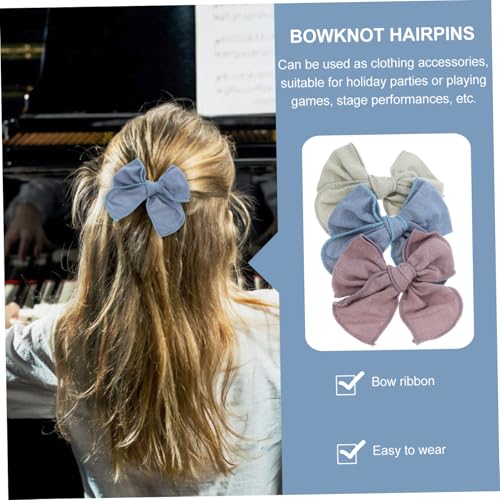 VOSAREA 3pcs Adorable Hair Clips for Kids