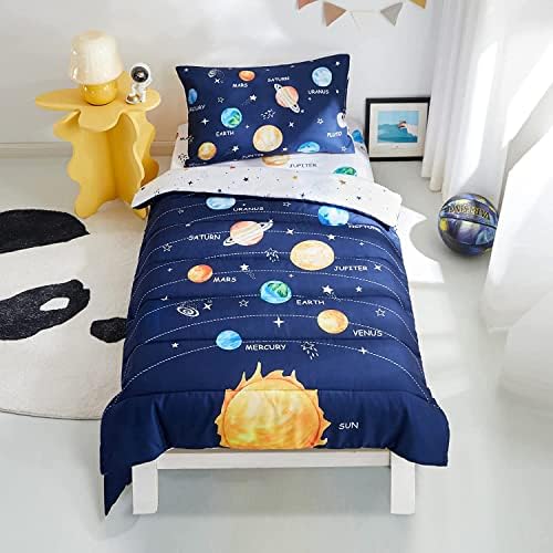 PINNKKU Solar System Toddler Bedding Set 1