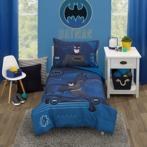 NOJO Batman Bat-Tech Toddler Bed Set 4 Piece 1