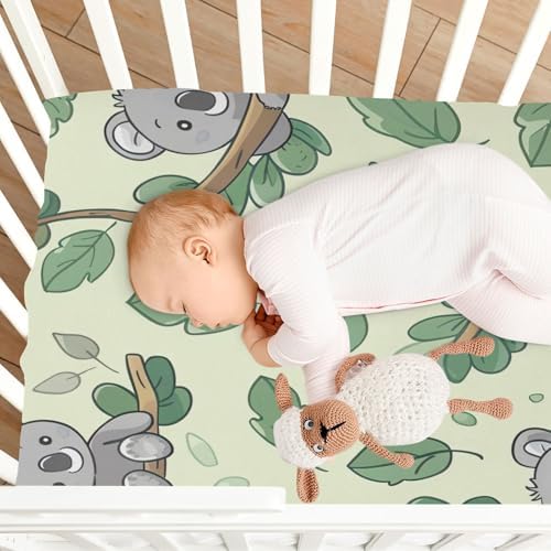 Wajiw Koala Crib Sheets for Girls and Boys