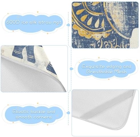 Cooling Baby Mattress Pad Protector 28x52 1