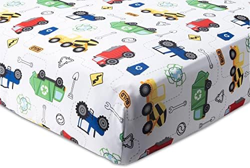 Baby Boom Funhouse Construction Bedding Set for Boys