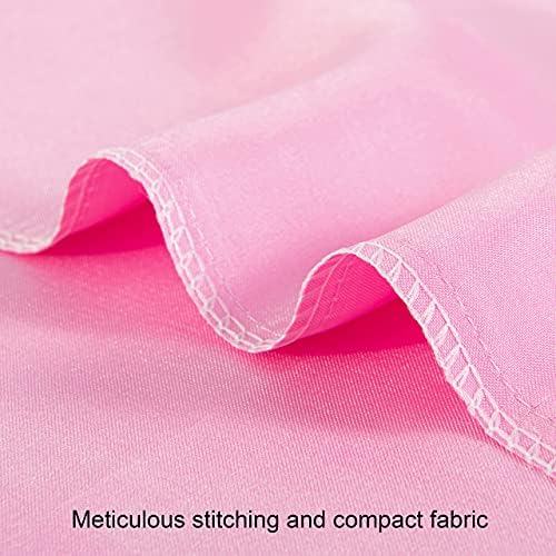 FLXXIE 2 Pack Satin Toddler Pillowcases Pink 14x20 Inches