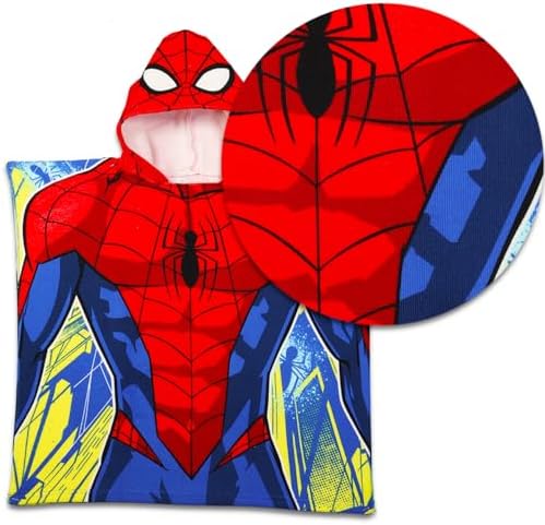 Spiderman Hooded Towel Set for Kids