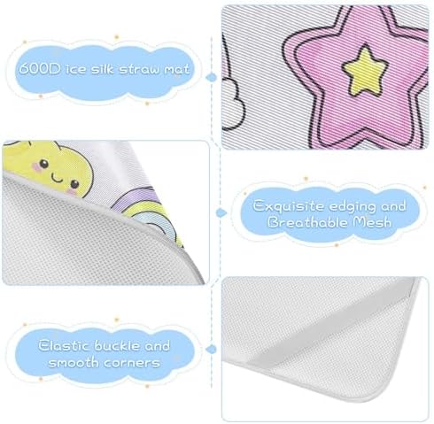Cooling Baby Crib Mattress Pad 28x52 Ultra Soft Waterproof