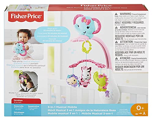 Fisher-Price Musical Crib Mobile 3-in-1
