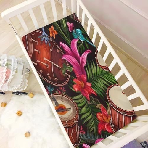 Wajiw Soft Breathable Crib Sheets for Girls and Boys