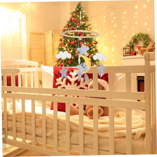 Kisangel Crib Mobile with Felt Animals