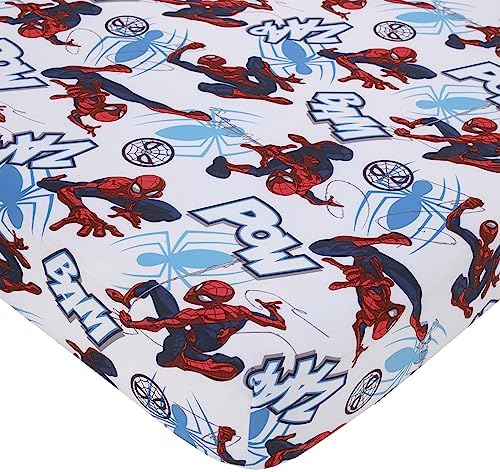 NoJo Marvel Spiderman Toddler Bed Set 4 Piece 1